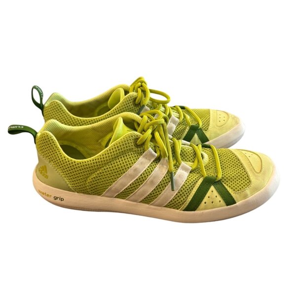 adidas Other - Adidas Climacool Water Grip Mens Shoes Size 8.5 Green/White Lightweight Mesh Spo